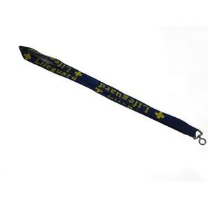 Lifeguard Lanyard ID Badge Neck Strap Holder Blue Yellow
